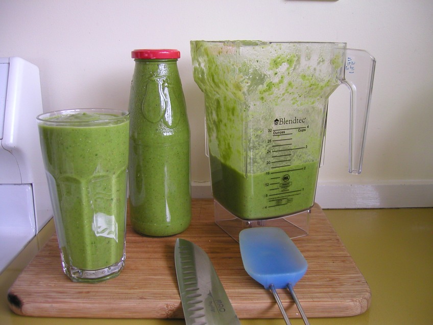 Finished Green Smoothie